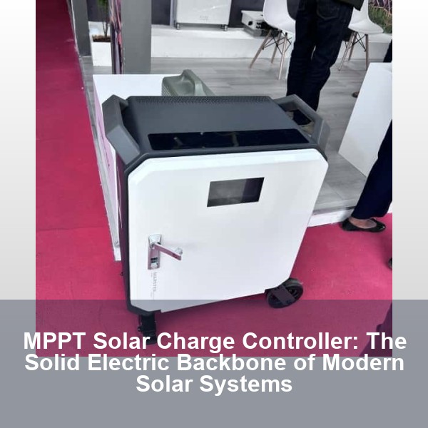 MPPT Solar Charge Controller: The Solid Electric Backbone of Modern Solar Systems